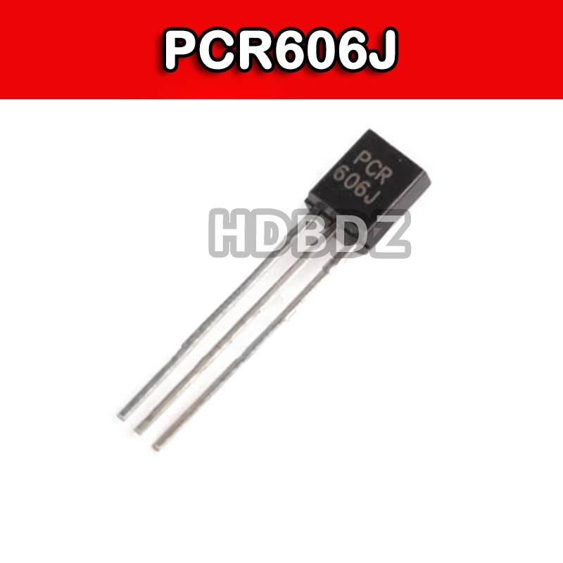 50PCS PCR606J TO-92 606J 0.8A 600V One-Way Controllable Silicon Triode IC