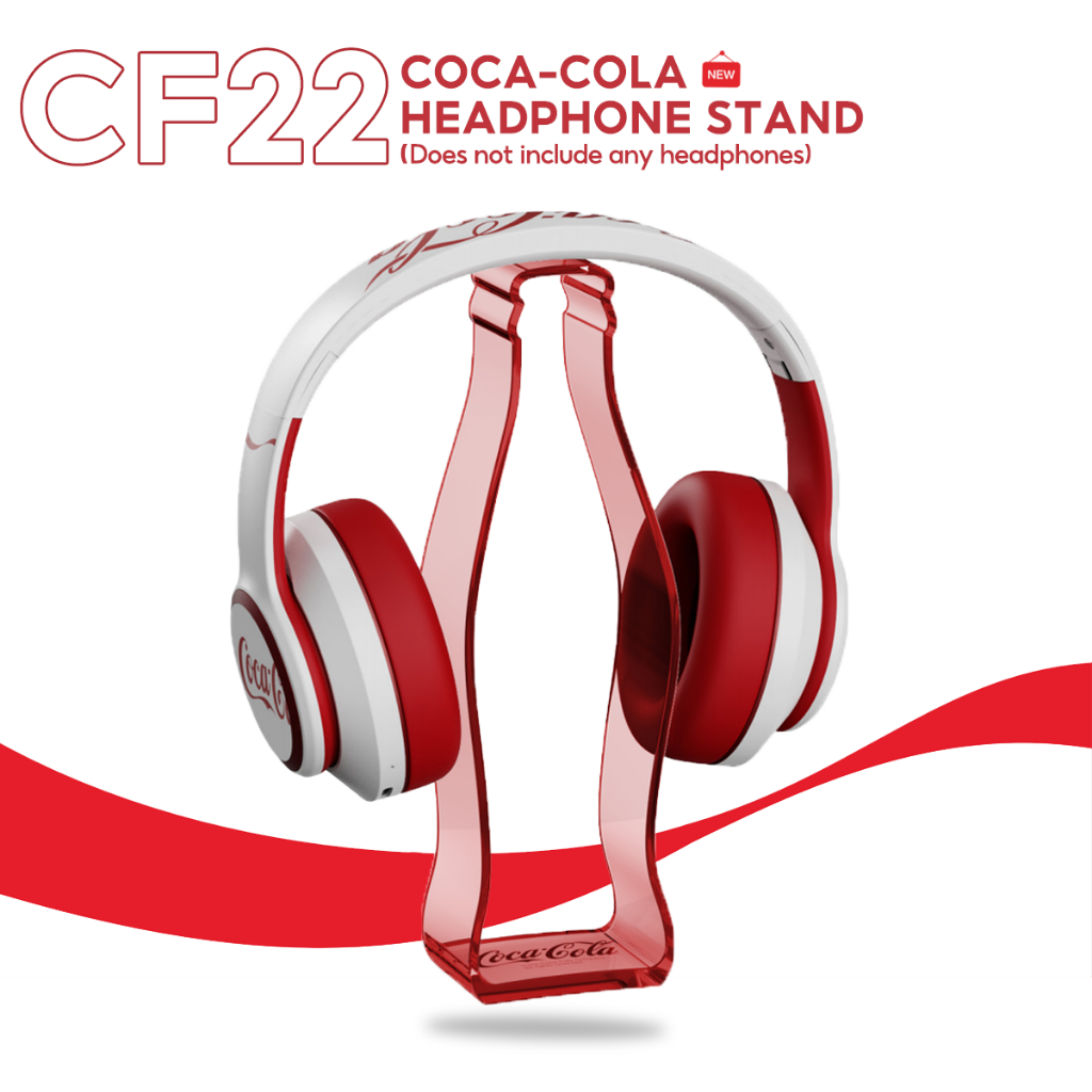 Coca-Cola CF22 ขาตั้งหูฟังมัลติฟังก์ชั่น