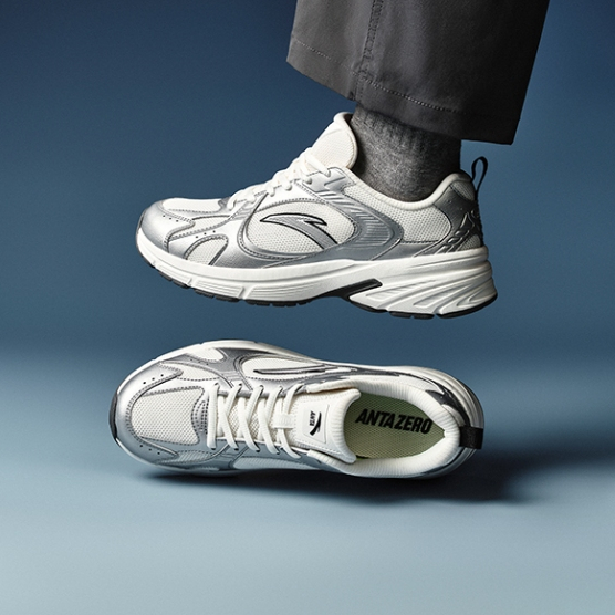 [PG 7] ANTA Men AT804 รองเท้าผ้าใบ Retro Running Outdoor Casual Sports Shoes 912548866