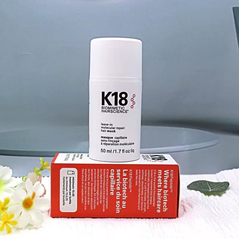 K18 Professional Hair Mask 50ml, K18Peptide™ สําหรับผมเสีย
