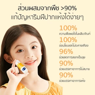 Dexter Baby ลิปบาล์ม พกพาสะดวก Lip Balm บางเบาและชุ่มชื้น ลิปปาล์ม ซื้อหนึ่งแถมหนึ่ง3.6g