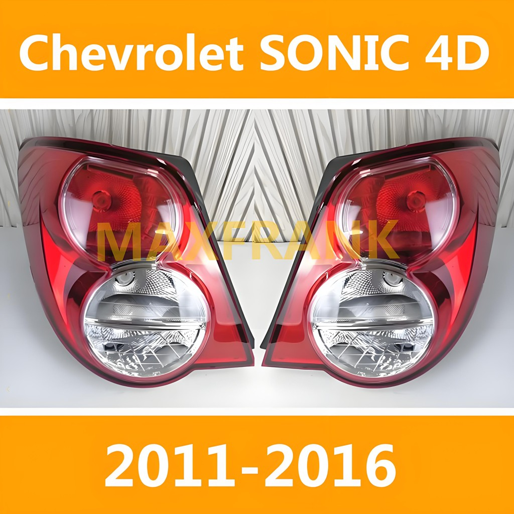 สําหรับ Chevrolet SONIC 4D 11-16 TAILLIGHT TAIL LIGHT TAIL LAMP BRAKE LIGHT BACK LIGHT/ไฟหน้า​ /เลนส