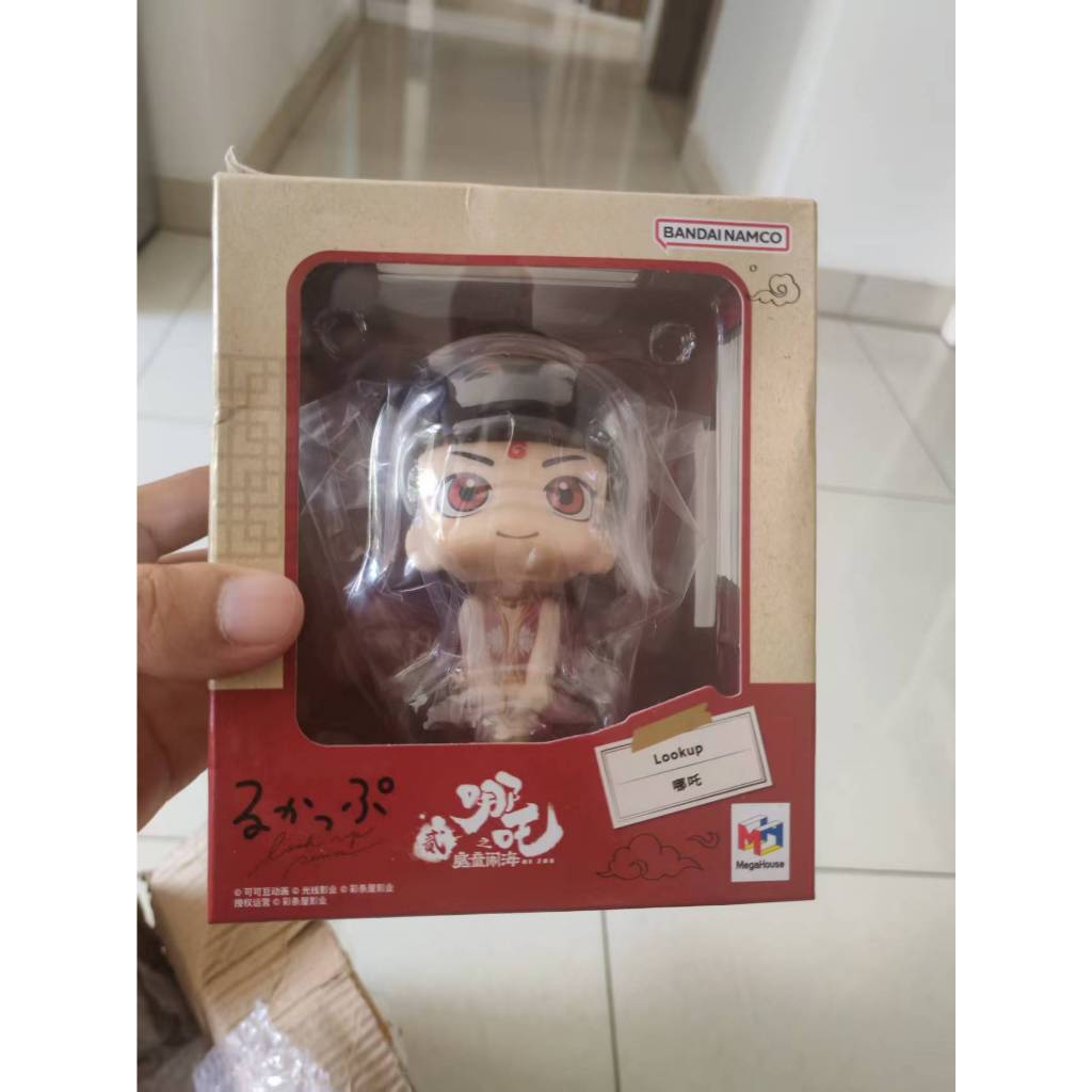 พร้อมสต็อก MegaHouse MH LOOKUP Nezhas Demon Boy Haihai Nezha Ao Bing Q Version Figure