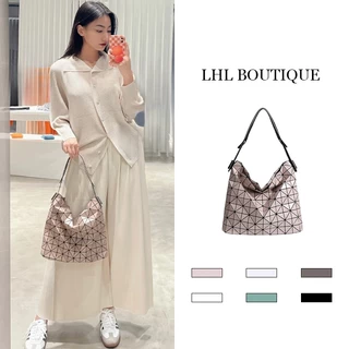 LHL BOUTIQUE กระเป๋าเพชร งเรขาคณิต กระเป๋าถือ กันน้ํา ทมัล ติฟังก์ชั่นพร็อพขั้นสูง