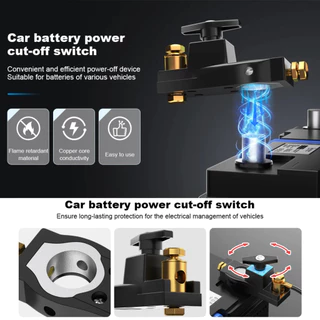 ขั้วแบตเตอรี่ ขั้วแบตเตอรี่รถยนต์ ชนิดทองเหลือง 100% สำหรับไฟ12-24V ขั้วแบตรถยนต์ ขั่วเเบตรถยนต์ ขั่วแบตรรถ ตัว ตัด ไฟ แบตรถ แบตตัดไฟ