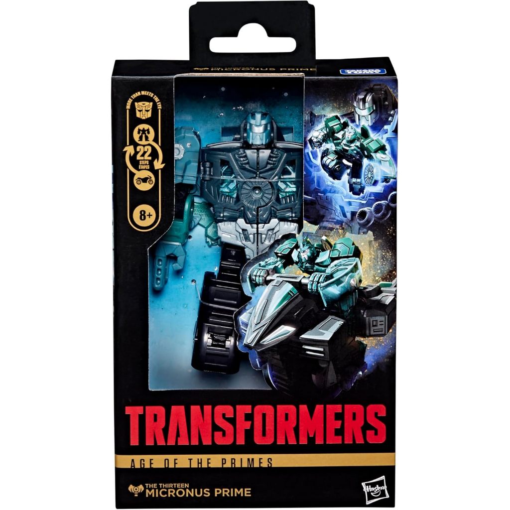 Transformers Age of The Primes The Teen Micronus Prime, Deluxe Class 5.5 นิ้วแปลงรูปการกระทํา G1029