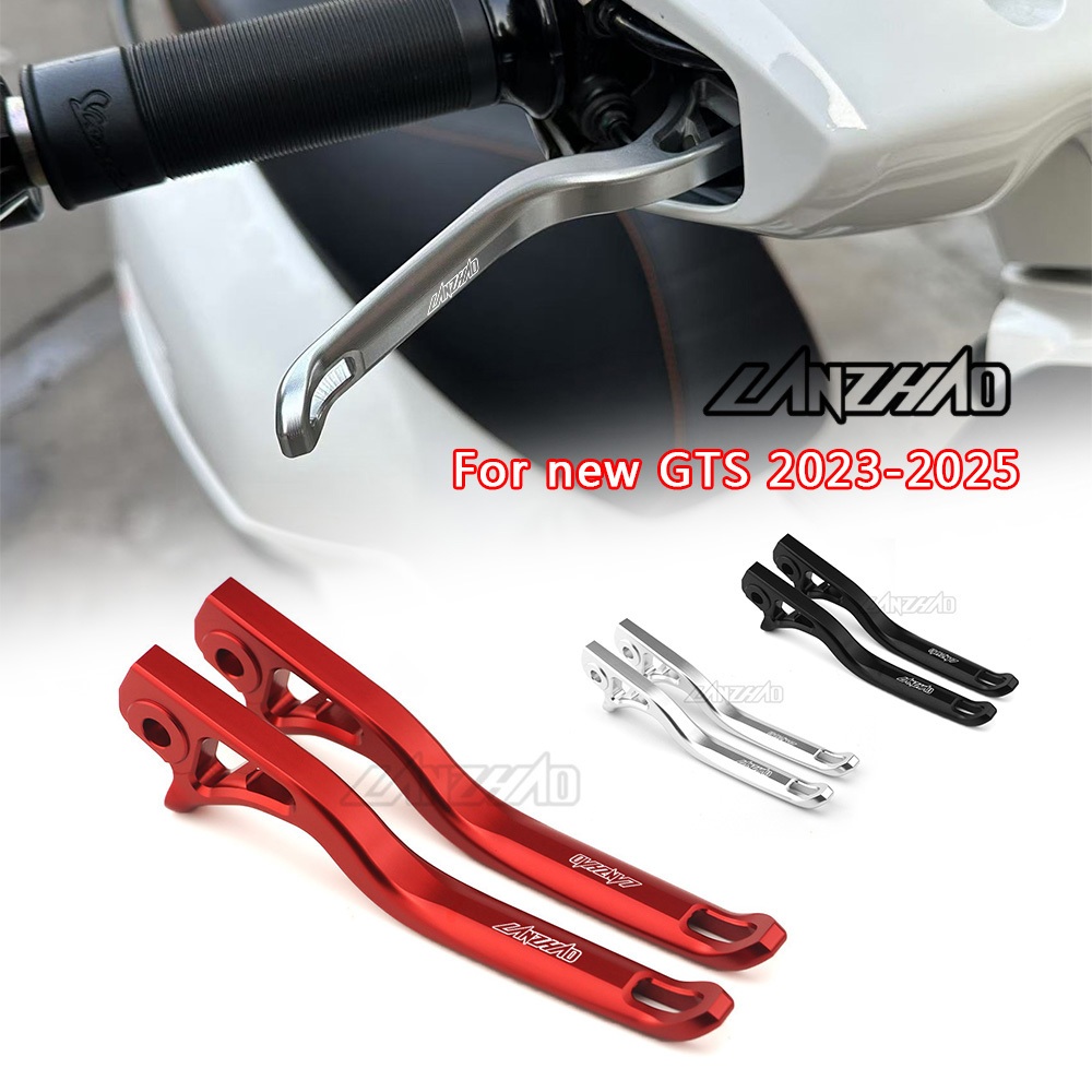 สําหรับ Vespa New GTS 300 2023-2025 คันเบรคคลัทช์เบรคคู่