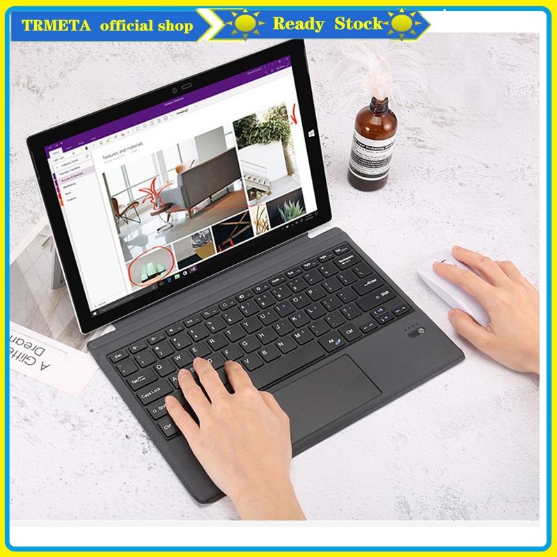 Surface Pro คีย์บอร์ดไร้สายบลูทูธสําหรับ Microsoft Surface Go 1 Go 2 Go 3 Go 4 Pro 7 Pro 6 Pro 5 Pro