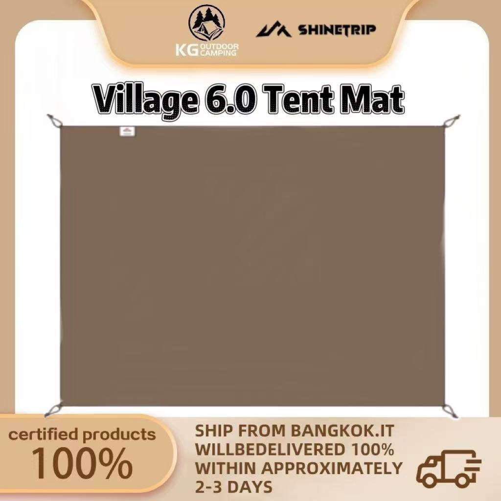 Naturehike Village 6.0 เต็นท์ camping มาพร้อมแผ่นปูพื้น footprint groundsheet สำหรับแคมปิง