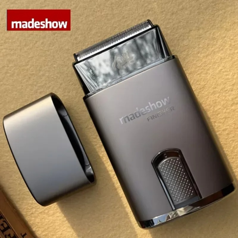 Madeshow M7 Mens Professional Electric Hair Clipper น้ํามันหัวลูกสูบผม Clipper โลหะ 0 มม.ใบมีดเครื่องโกนหนวดไฟฟ้าและ Beard Trimmer