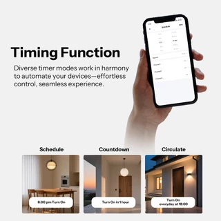 SONOFF T6 120 1/2/3 Gang Matter สมาร์ทสวิทช์ผนัง TX Gen2 US สมาร์ทฉาก Detach รีเลย์โหมดปรับ Night Switch Locator Apple Eco ระบบใช้งานร่วมกับ