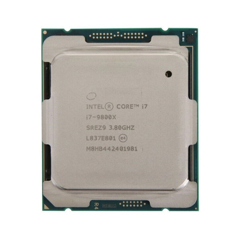 Intel Core i7 i9 9900X 9800X 9960X โปรเซสเซอร์เดสก์ท็อป 16C32T 4.50 GHz LGA2066 ซ็อกเก็ต CPU
