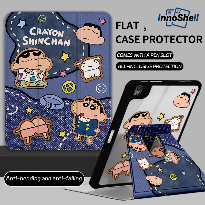InnoShell 24-Hour Dispatch เคส iPad สําหรับ Air7 (11 นิ้ว) Pro11 (2024)-เคส iPad ลายนูนเรียบง่ายสําห