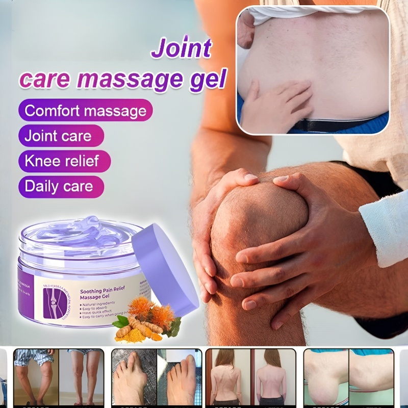Kreain Nature เจลนวดตัว ครีมคอลลาเจนสำหรับข้อต่อ บรรเทาอาการปวดข้อและกระดูก ปลอบประโลมเข่า เหมาะสำหรับข้อต่อ เอวยางยืด