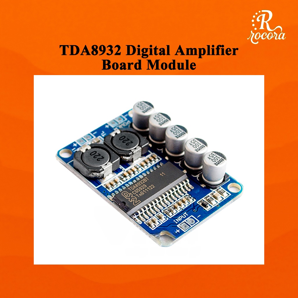 บอร์ดขยายเสียงดิจิตอล TDA8932 กำลังขับ 35W โมโน ขยายเสียงพลังสูง ประหยัดพลังงาน