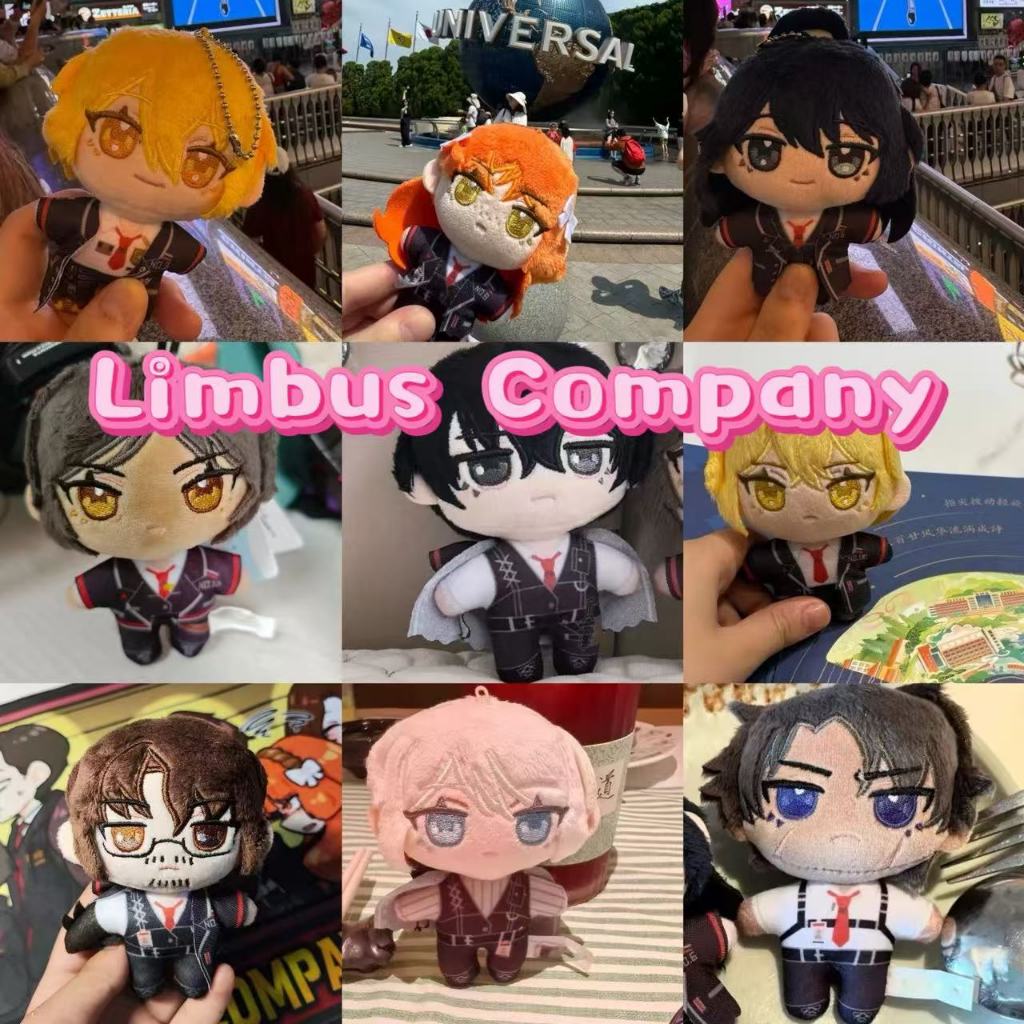 Limbus Company!เกม Limbus บริษัทตุ๊กตาตุ๊กตาน่ารัก Yi sang Faust DonQuixote ตุ๊กตาของเล่นพวงกุญแจ Pl