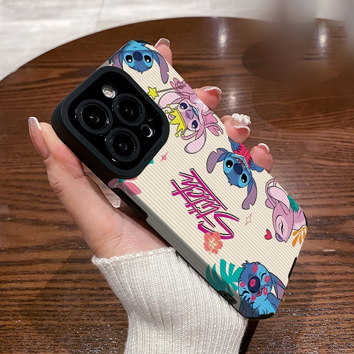 ปลอกหนังสําหรับiPhone 17 Air 16E 16 15 14 13 12 11 Pro X XR XS Max 6 6s 7 8 Plusน่ารักการ์ตูนป้องกันกันกระแทกซิลิโคนอ่อนนุ่มกรณีปกหลัง | ZD B076