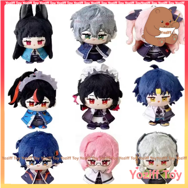 10 ซม.Zenless Zone Zero ตุ๊กตาตุ๊กตา Ellen Joe Belle Asaba Yuma Hoshimi Miyabi ZZZ Plush Wise Zhu หย