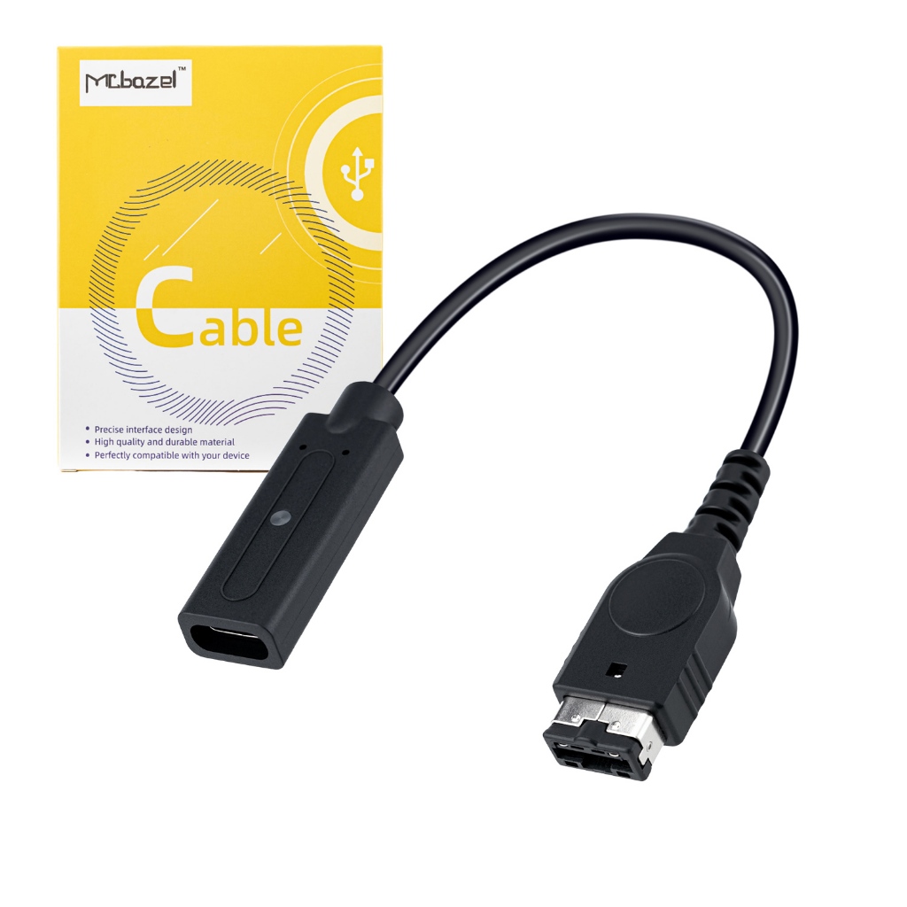 สายชาร์จคอนโซลเกม Mcbazel TYPE-C ถึง GBA SP