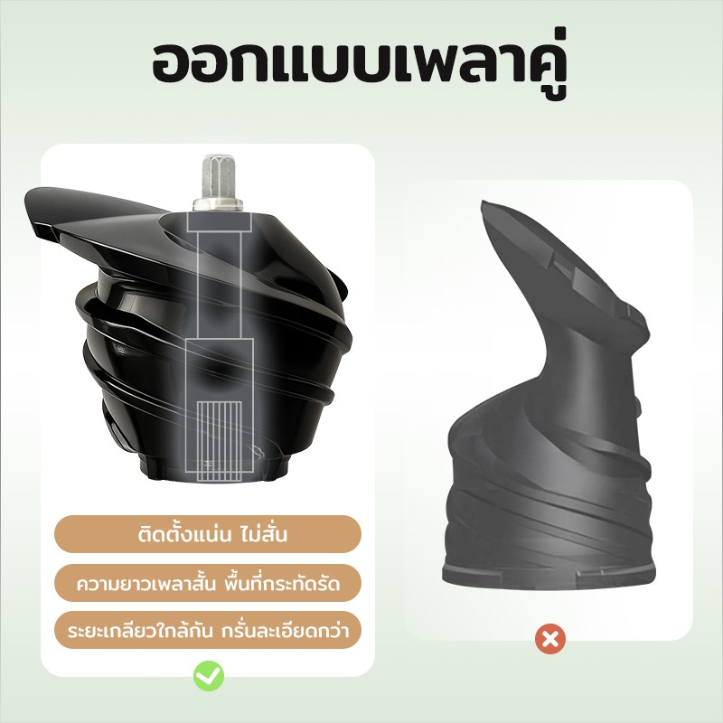 TJean Original Juice Machine ความเร็วต่ํา Retain Nutrition 150w - รูปที่ 3