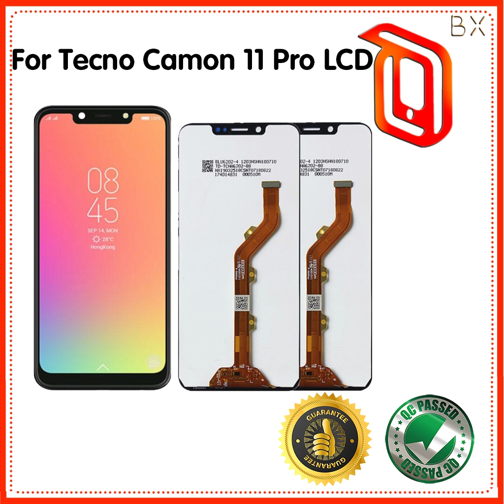 สําหรับ Tecno Camon 11 Pro CF7 CF8 CF7k จอแสดงผล LCD Touch Screen Digitizer Assembly