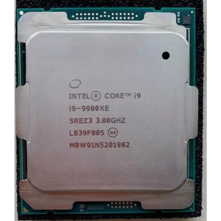 Intel Core i9 10980XE i9-9980XE Extreme Edition โปรเซสเซอร์ 18C36T 4.60 GHz/4.8 GHz LGA2066 ซ็อกเก็ต