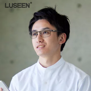 LUSEEN แว่นตากรองรังสี เปลี่ยนสีได้ กรอบทรงสี่เหลี่ยม ยูนิเซ็กซ์ สำหรับผู้หญิงและผู้ชาย AG2255