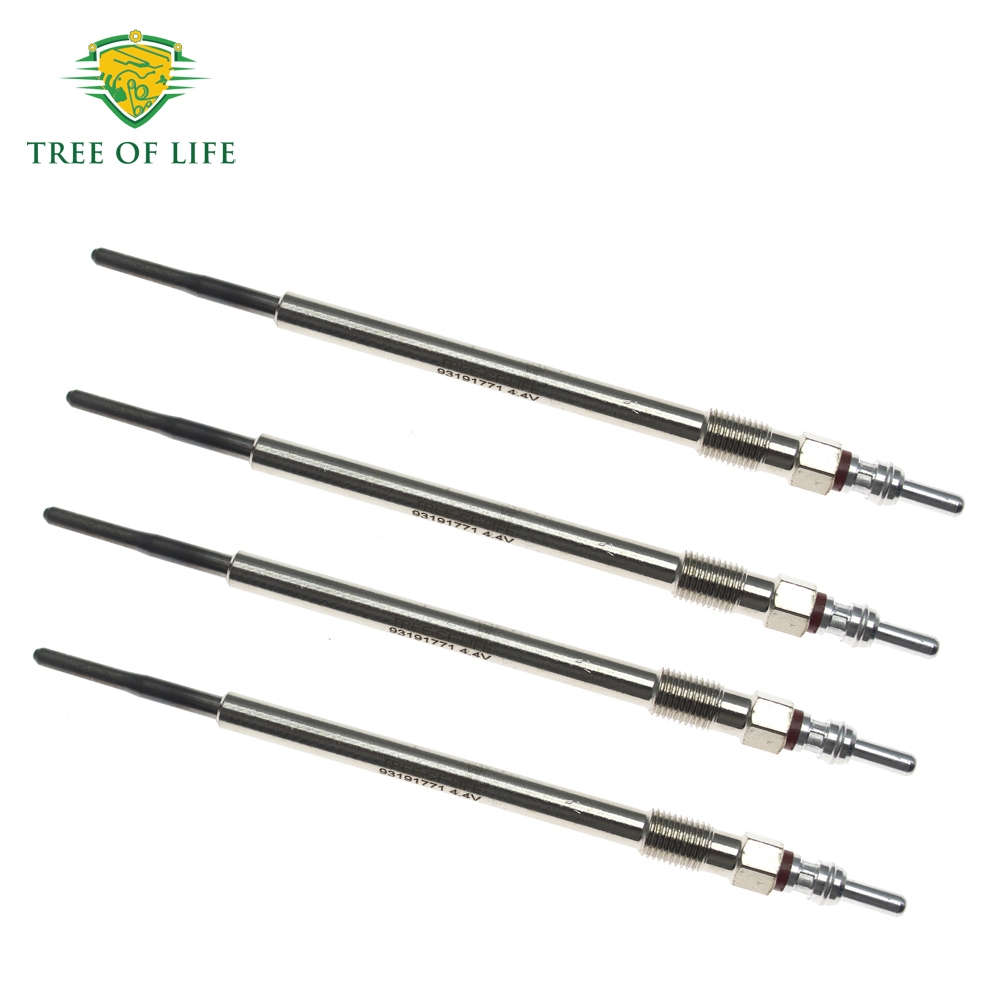 4X 4.4V เครื่องทําความร้อนปลั๊กเรืองแสงสําหรับ Vauxhall Opel Insignia A Astra J Zafira C Combo 1.6 2