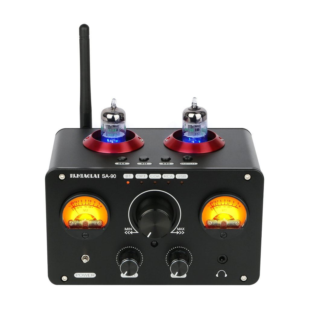 PJ.MIAOLAI SA-90 เครื่องขยายเสียงหลอด เพาเวอร์แอมป์ GE5725 Fever 80W เครื่องขยายเสียง