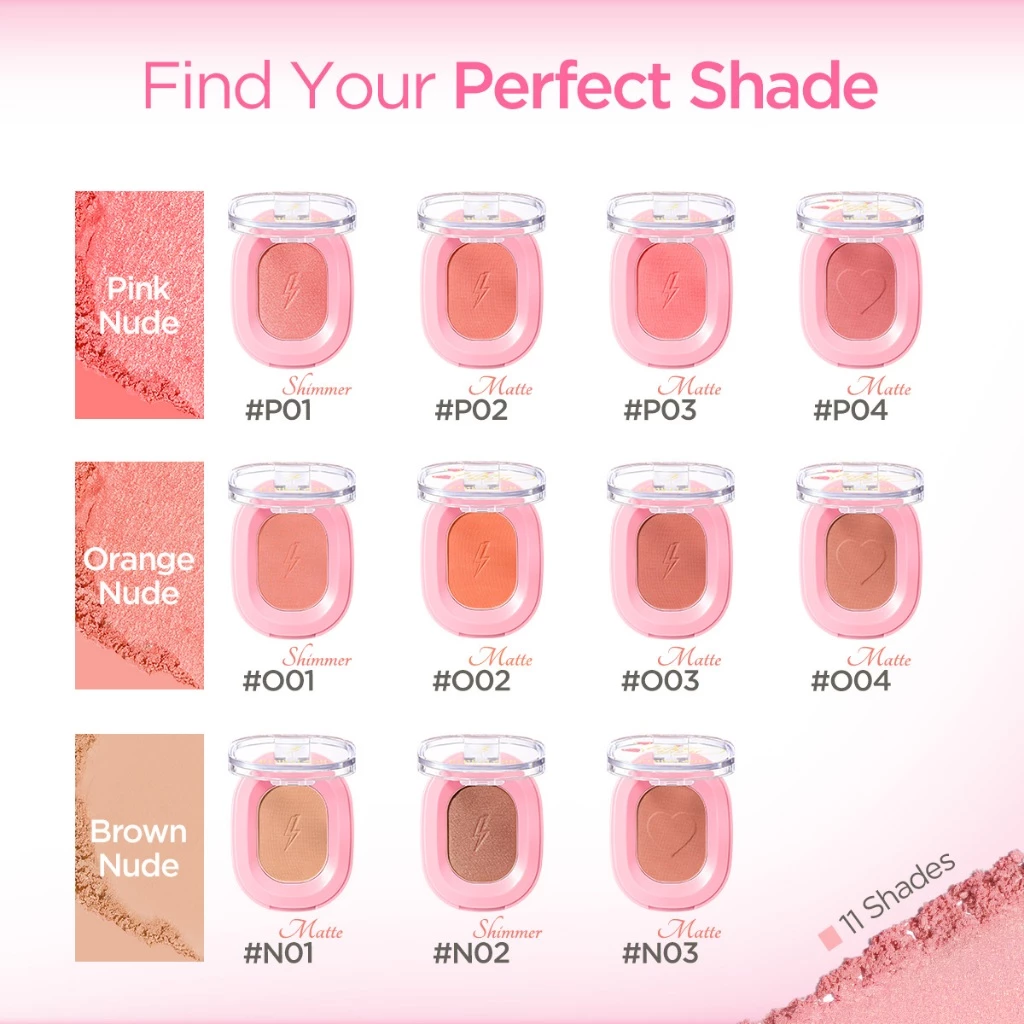 Pinkflash Ohmyhoney บลัชปัดแก้ม โทนสีธรรมชาติ thumbnail 6