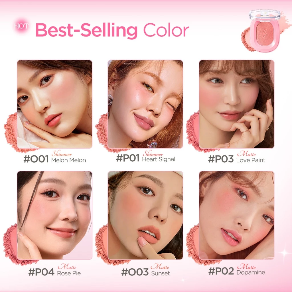 Pinkflash Ohmyhoney บลัชปัดแก้ม โทนสีธรรมชาติ thumbnail 9