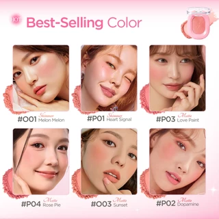 Pinkflash Ohmyhoney บลัชปัดแก้ม โทนสีธรรมชาติ