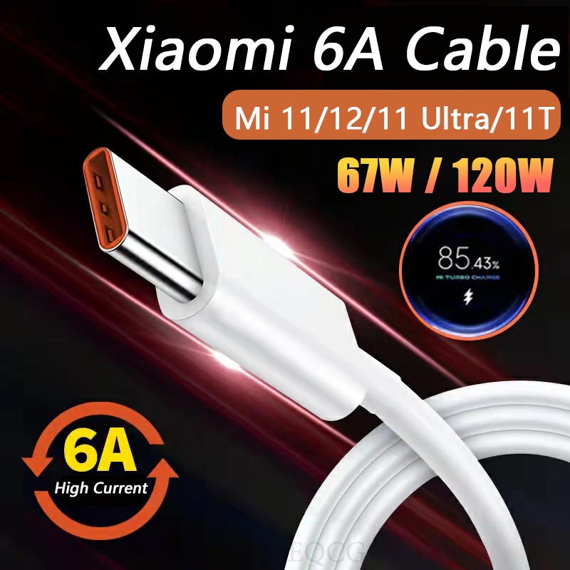 67W Xiaomi Turbo Fast Charger 6A Gold USB C สําหรับ Redmi หมายเหตุ 14 13 12 11 10 9 Pro Xiaomi 14 13