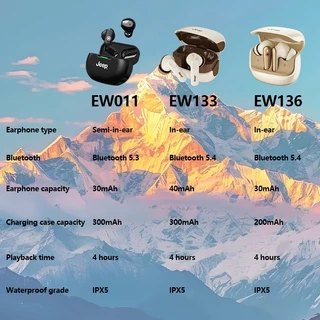 [AI แปลภาษาได้] Jeep EW011 EW133 หูฟังบลูทูธ ไร้สาย เสียงดี HiFi HD Calls สำหรับ IOS Android