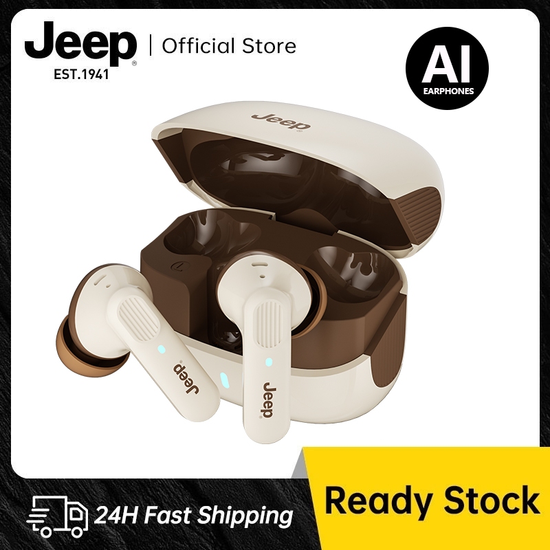 Jeep EW011/EW133/EW136 หูฟังบลูทูธไร้สาย หูฟังนักแปล AI Real-Time นักแปล เสียงดี HiFi HD Calls พร้อม