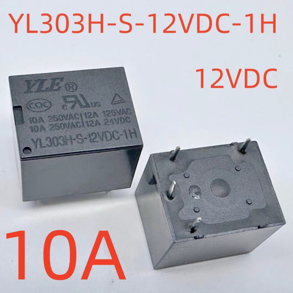 รีเลย์ YL303H-S-12V/24VDC-1H 4 Pins 10A รีเลย์ในครัวเรือน