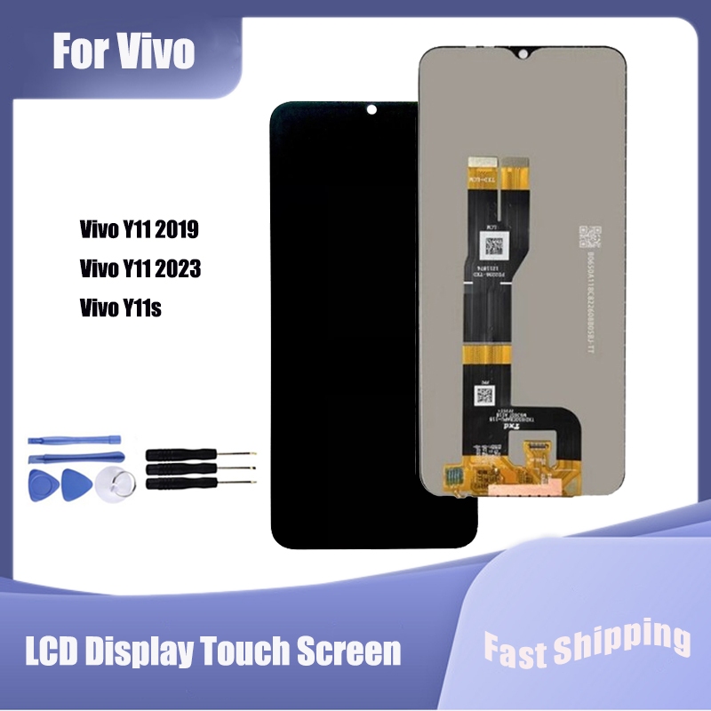 สําหรับ vivo Y11 2019 Y11 2023 Y11s จอแสดงผล LCD Touch Screen Digitizer Assembly Replacement Parts