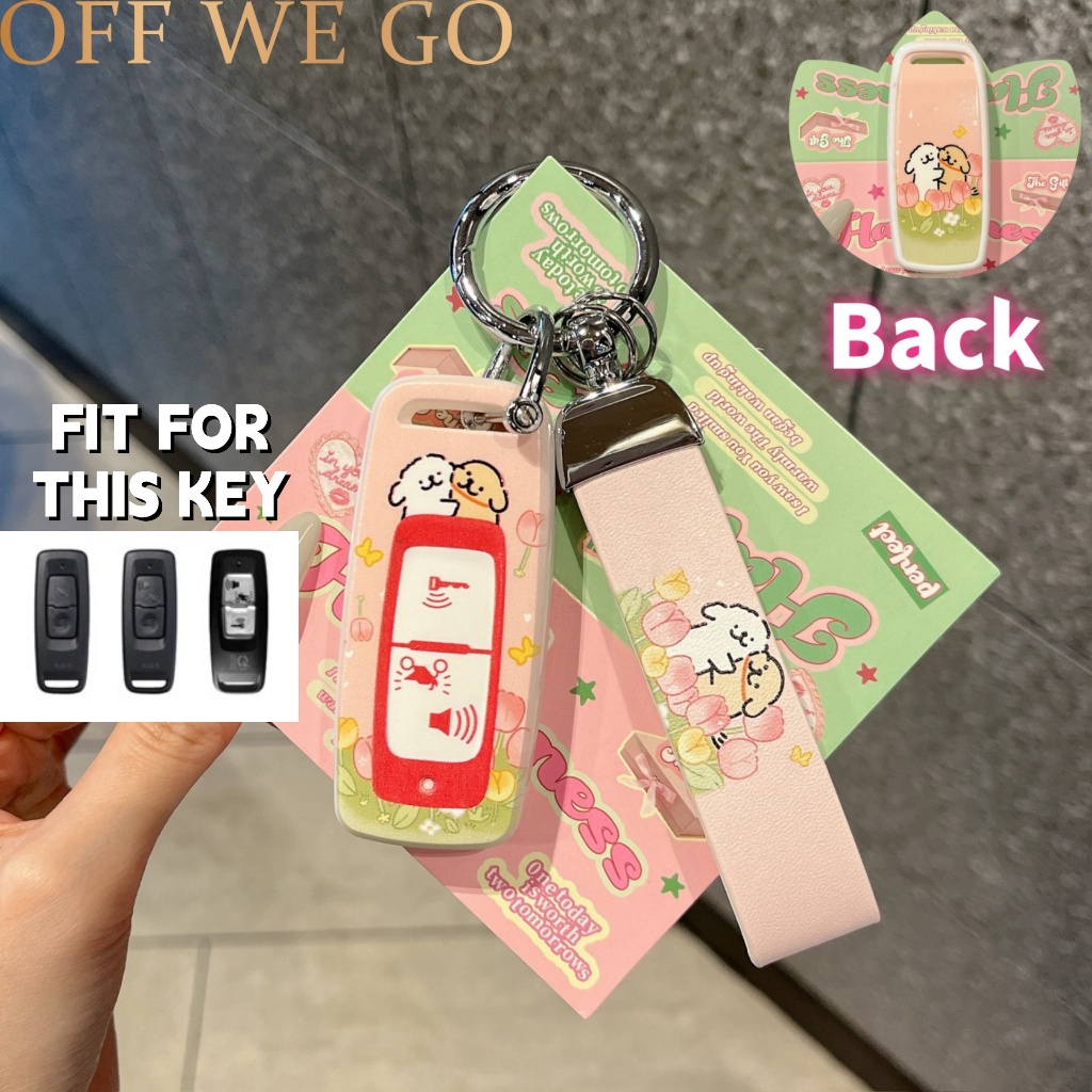 OFF WE GO HONDA VARIO 160 PCX 160 PCX 150 Click GC 150 V2 PCX 160 ADV 160 ฝาครอบการ์ตูนรถจักรยานยนต์ Key Case Remote