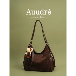 Auure กระเป๋าถือขนาดใหญ่สำหรับเดินทาง สไตล์เรโทร ใช้งานได้ทุกวัน สำหรับคุณผู้หญิง