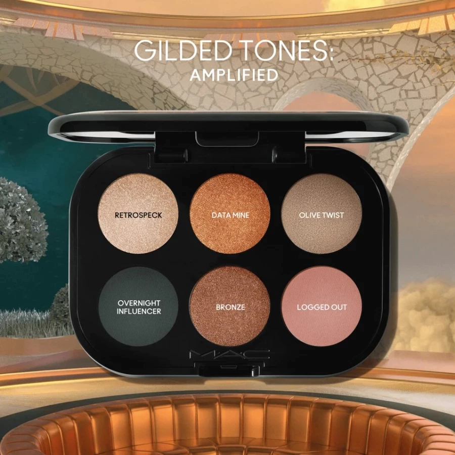 MAC Connect In Colour Eye Shadow (6x Eyeshadow) พาเลท 6.25g/0.22oz