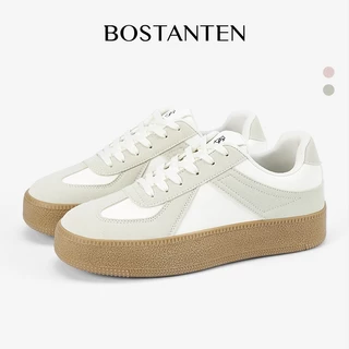 BOSTANTEN รองเท้าผ้าใบ GAT สไตล์เกาหลีวินเทจ ระบายอากาศดีไม่อับชื้น พื้นนุ่ม เดินทั้งวันไม่เมื่อย ใส่สบาย