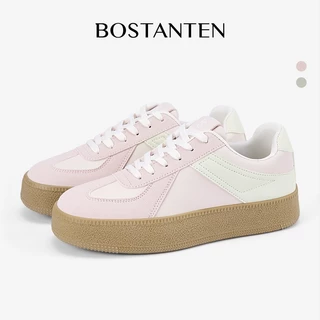 BOSTANTEN รองเท้าผ้าใบ GAT สไตล์เกาหลีวินเทจ ระบายอากาศดีไม่อับชื้น พื้นนุ่ม เดินทั้งวันไม่เมื่อย ใส่สบาย