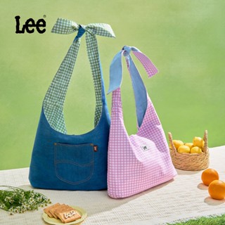 Lee กระเป๋าสะพายขา้ง  กระเป๋าสะพายหลังผู้หญิง แบบสองด้าน สไต…