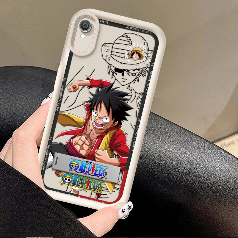 ฟรีวงเล็บสําหรับ Samsung A05 A05S A15 a10 m10 a750 a72018 one piece series Luffy เคสซิลิโคนหนา