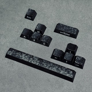 -LW- คีย์บอร์ดเครื่องกล Keycap คาร์บอนไฟเบอร์ Keycap Cherry …