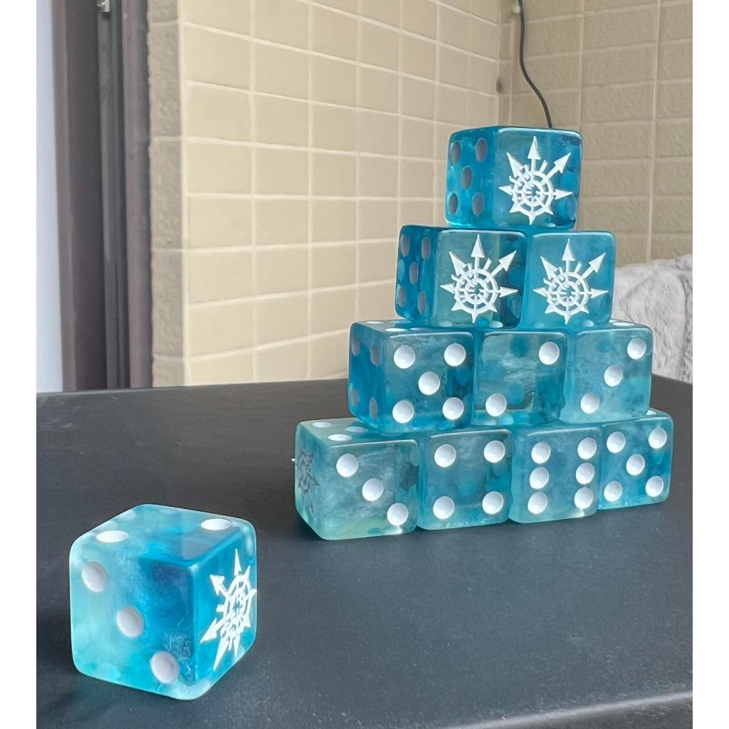 Warhammer Dice Warhammer 40k Warhammer Chaos Dice Third Party Custom Warhammer