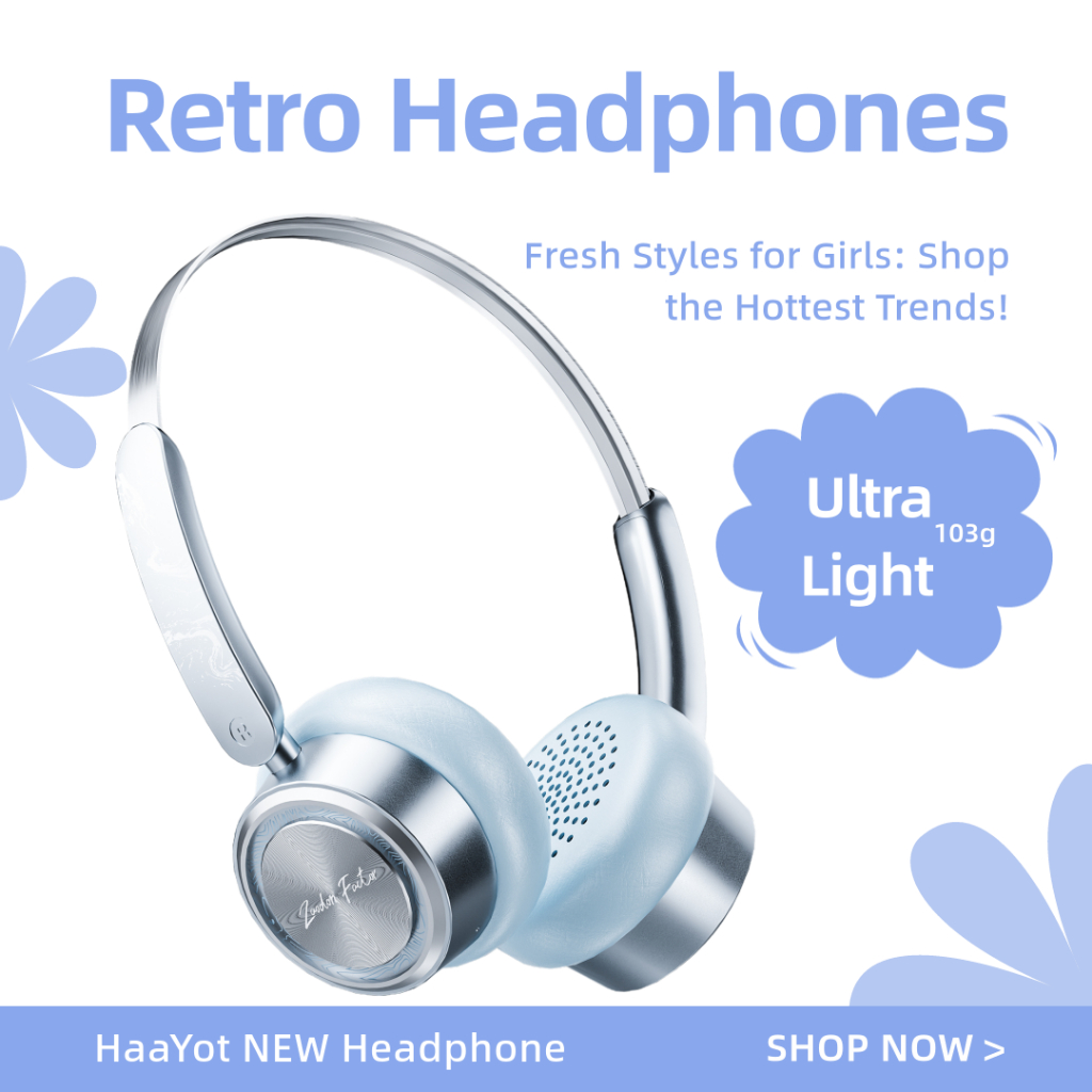 HaaYot Mini Fresh หูฟังไร้สาย 2025 ร้อน, 60H เวลาเล่น ENC ตัดเสียงรบกวน, 35ms Latency ต่ําบลูทูธ 6.0