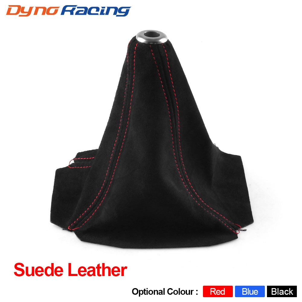 รถเกียร์ Shift Collars ครอบคลุม Suede PU หนังเกียร์ Stick Shift Shifter Knob Cover Boot Gaiter