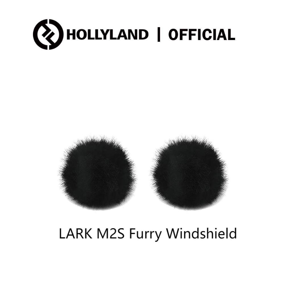 Hollyland Furry Windshield 2pcs สําหรับไมโครโฟนไร้สาย LARK M2S