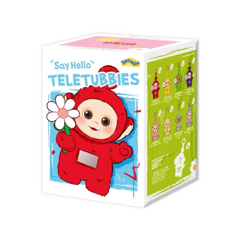 POPMART Say HelloTELETUBBIES Teletubbies Series "Say Hello" รูป Mystery Box ของเล่นตุ๊กตา